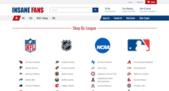 Desktop Screenshot of insanefans.com
